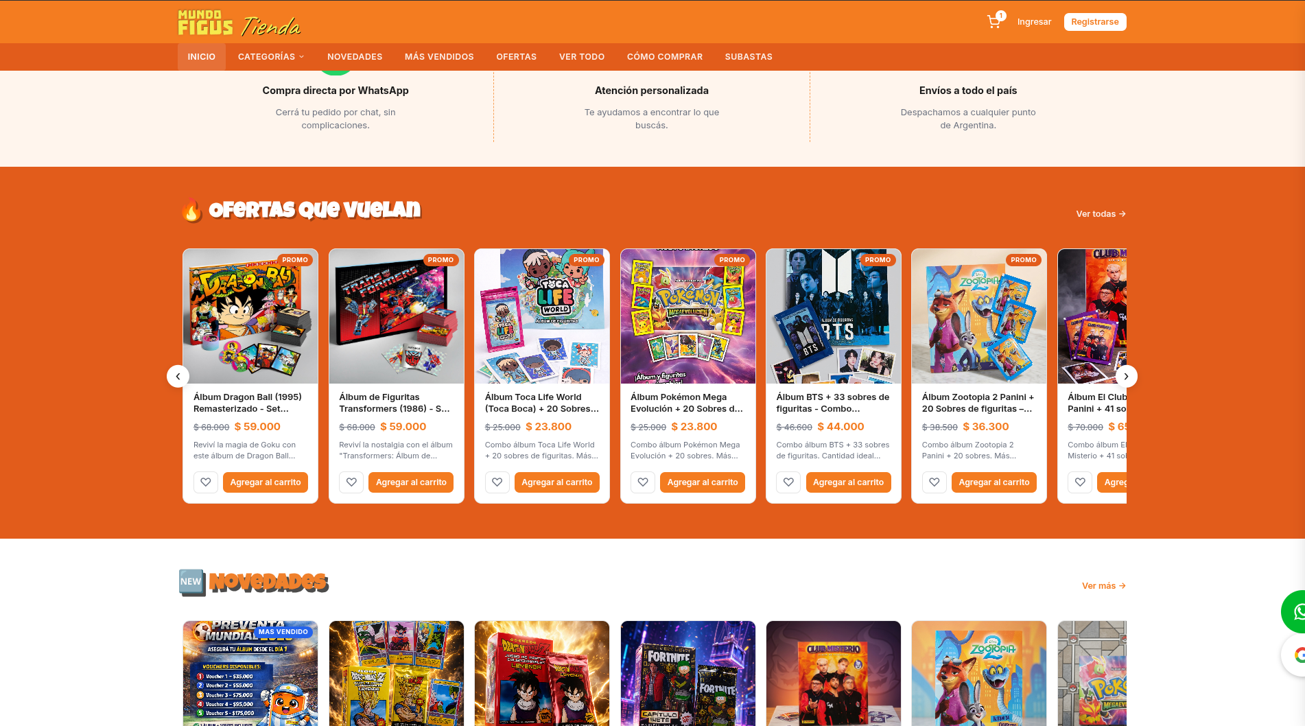 Mundo Figus Store screenshot 2